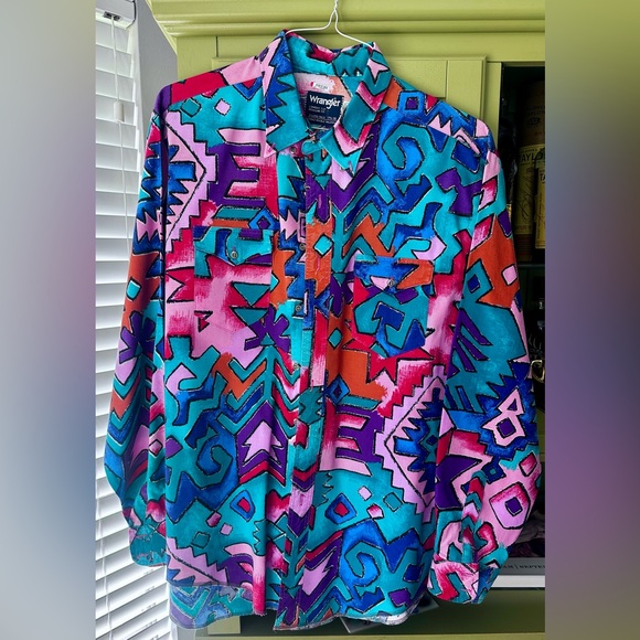Wrangler Other - Vintage Wrangler Multicolor Shirt